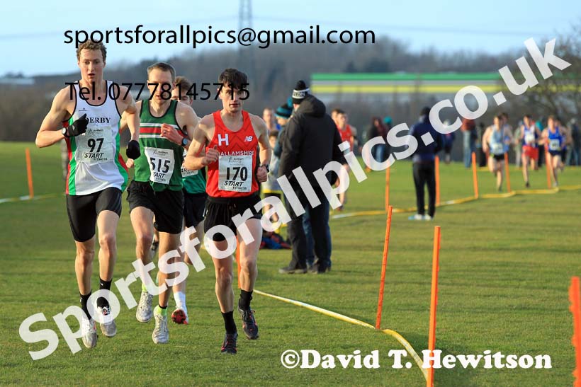 Senior mens 2022 Northern Cross Country Champs., Pontefract. Photo: David T. Hewitson/Sports for All Pics